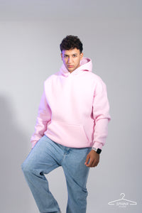 Pink Hoodie Oversized