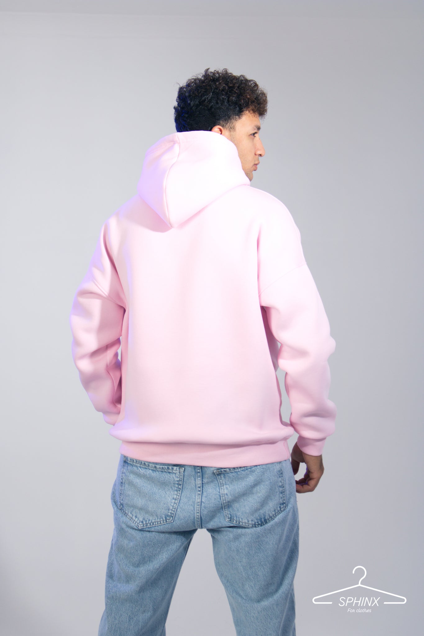 Pink Hoodie Oversized