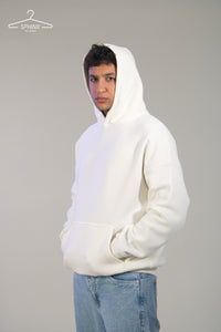 White Hoodie Oversized