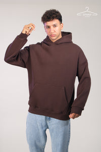 Brown Hoodie Oversized