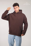 Brown Hoodie Oversized