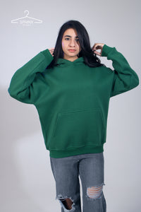 Green Hoodie Oversized