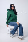 Green Hoodie Oversized