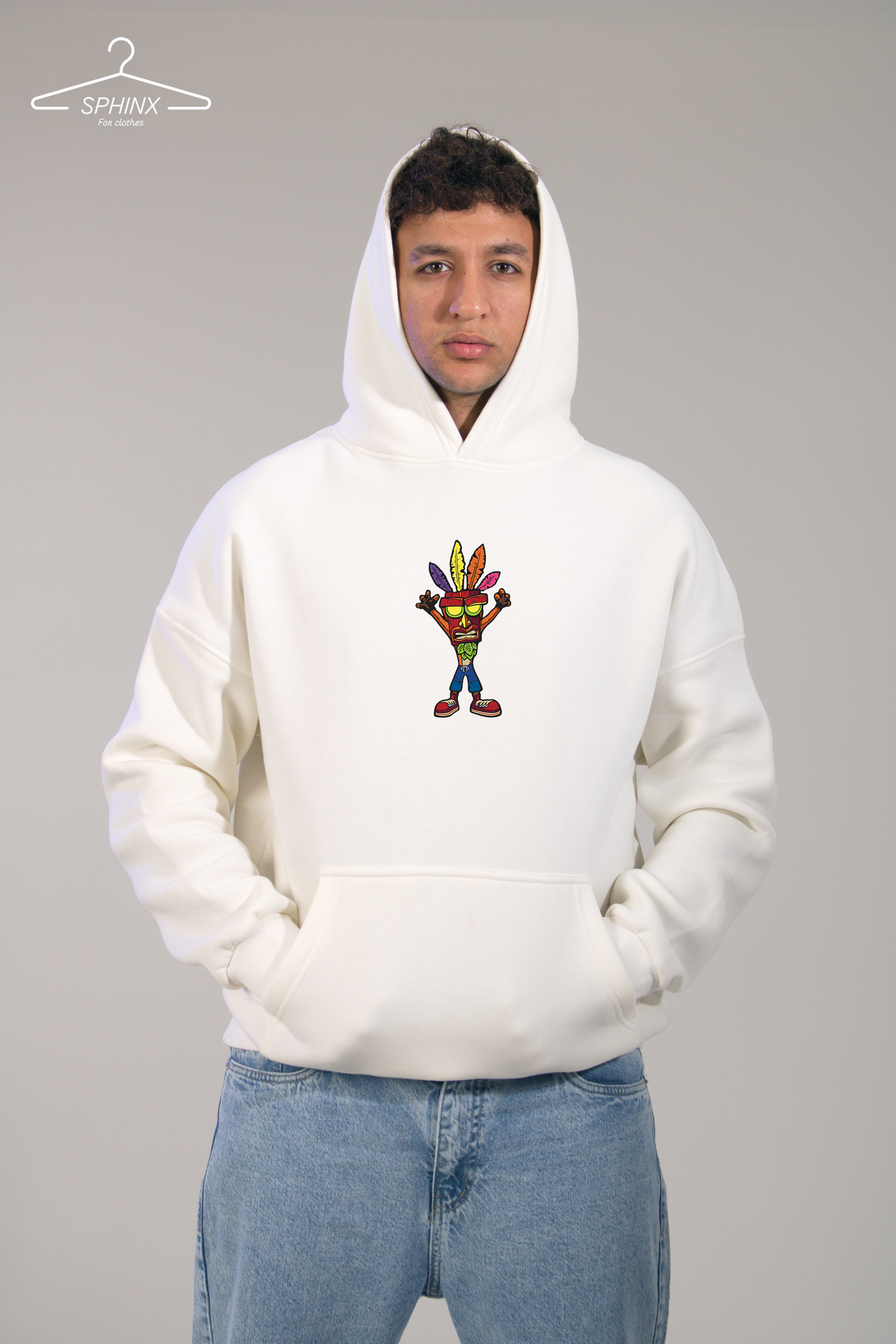 Aku Aku Printed Hoodie