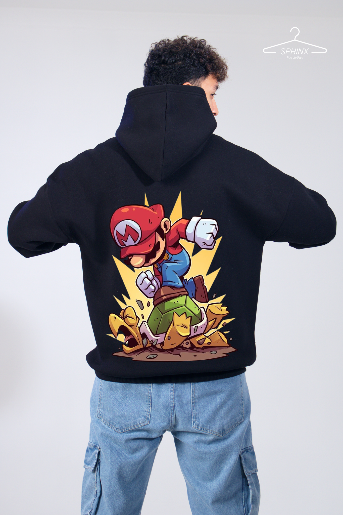 Super mario printed Hoodie