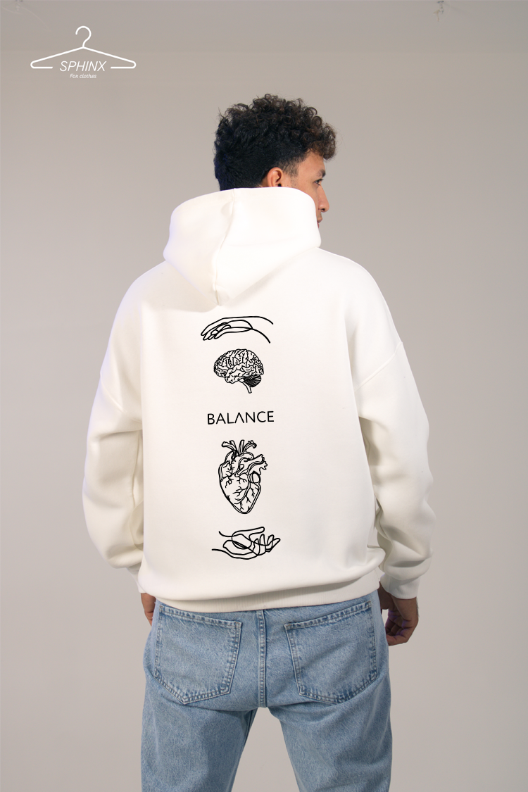 Balance Printed Hoodie