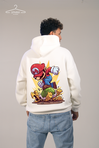 Super mario printed Hoodie