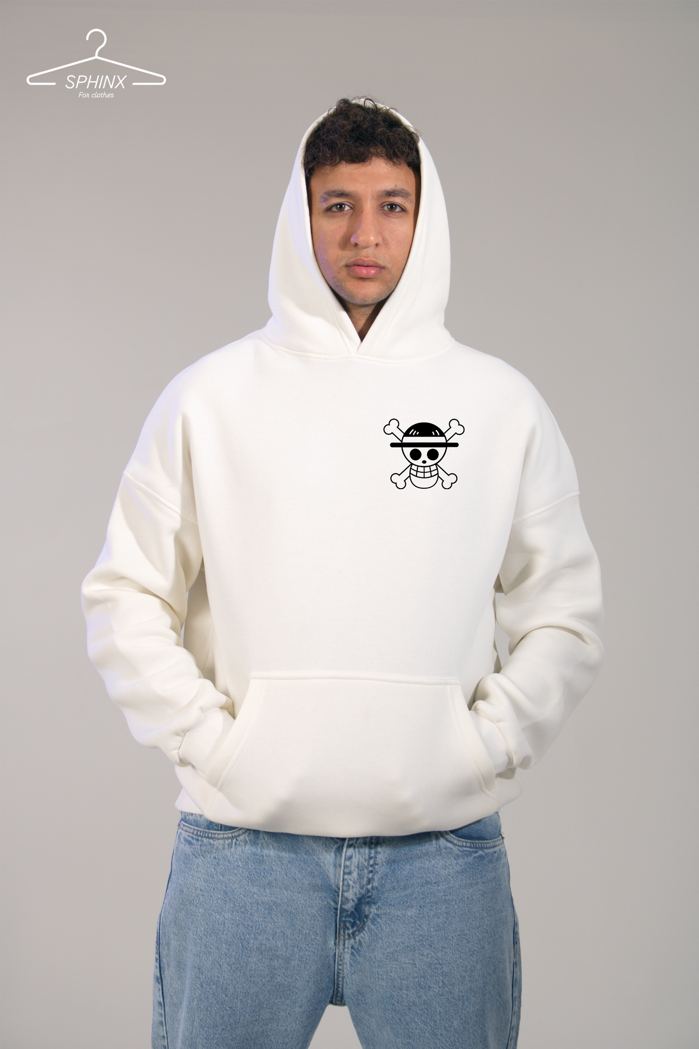 One Piece Printed Hoodie